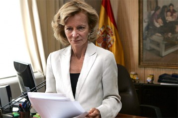 Elena Salgado, vicepresidenta del Gobierno y ministra de Economía y Hacienda